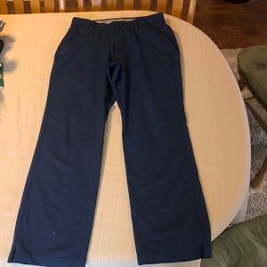 Men’s Navy Under Armour Golf Pants